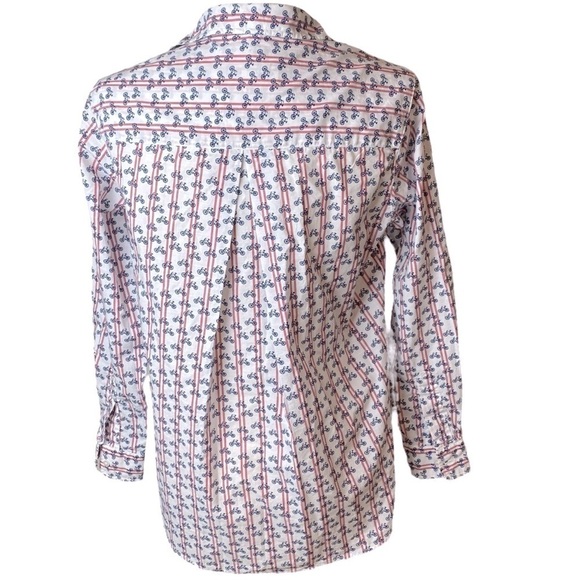 Grayson the hero  novelty Bicycles Print Button down Shirt -size 01/XS - Picture 3 of 8